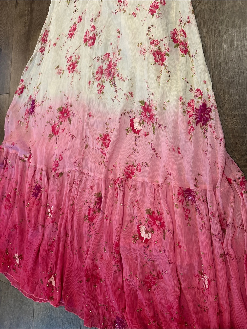 Love Shack Fancy sequin ombré gown - Picture 13 of 16